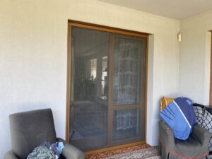 Moskitiera plisowana kolor złoty dąb