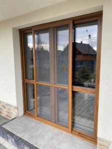 Moskitiera przesuwna Złoty Dąb.