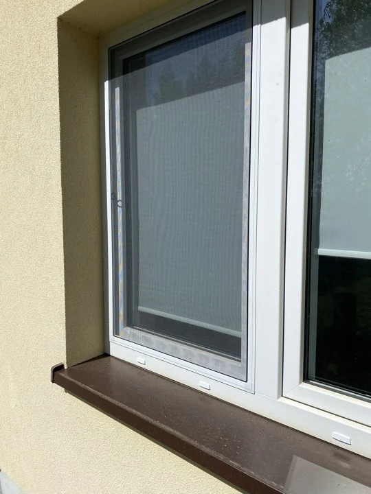 Moskitiera stała kolor biały