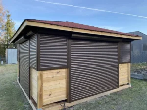 Rolety zewnętrzne kolor Brąz